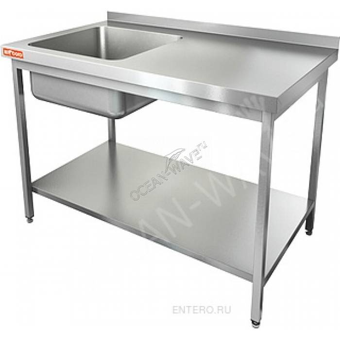 Ванна моечная HICOLD НСО1М-14/7БПЛ ЭН - купить в интернет-магазине OCEAN-WAVE.ru