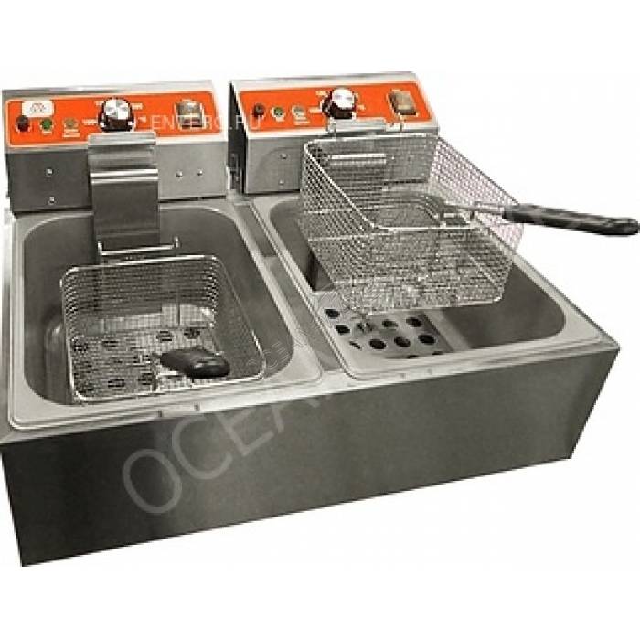 Фритюрница ATESY Ф-2х1/2-Э АЛЕНТА - купить в интернет-магазине OCEAN-WAVE.ru