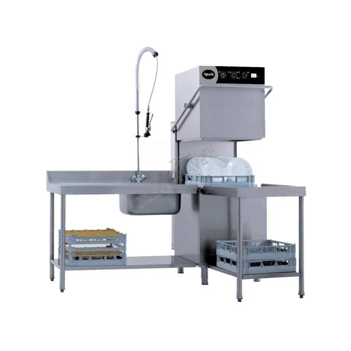 Купольная посудомоечная машина Apach AC800 - купить в интернет-магазине OCEAN-WAVE.ru