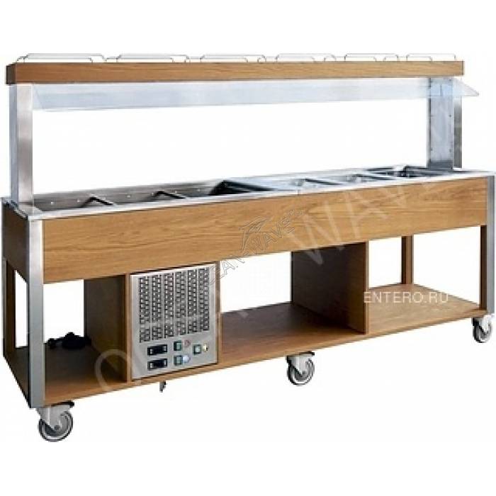 Стол шведский Metalcarrelli 6920.6F3-R - купить в интернет-магазине OCEAN-WAVE.ru