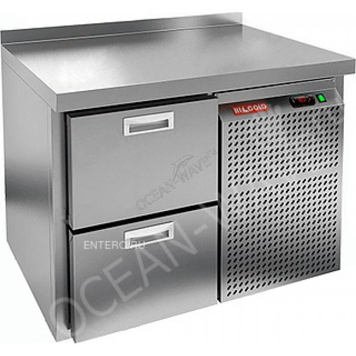 Стол морозильный HICOLD GN 2 BR2 BT - купить в интернет-магазине OCEAN-WAVE.ru