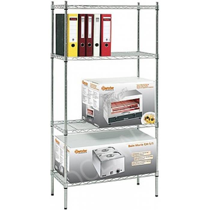 Стеллаж кухонный Bartscher 601182 - купить в интернет-магазине OCEAN-WAVE.ru