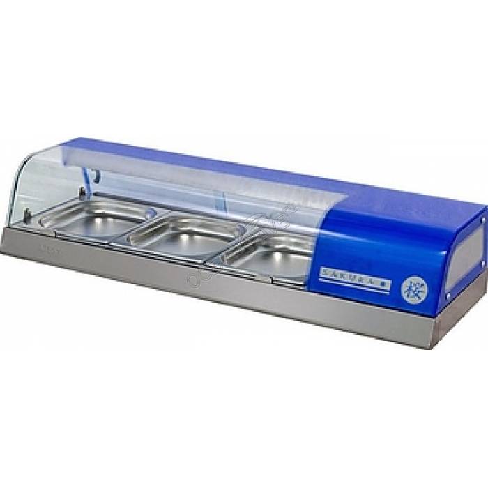 Модуль "Суши-кейс" ATESY Сакура-М без гастроемкостей - купить в интернет-магазине OCEAN-WAVE.ru