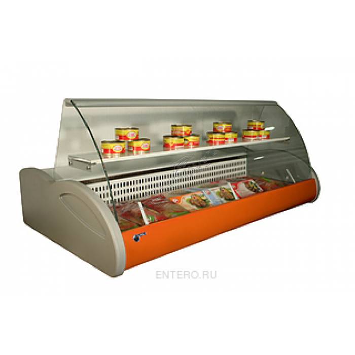 Витрина холодильная Полюс ВХСн-1,5 Арго - купить в интернет-магазине OCEAN-WAVE.ru
