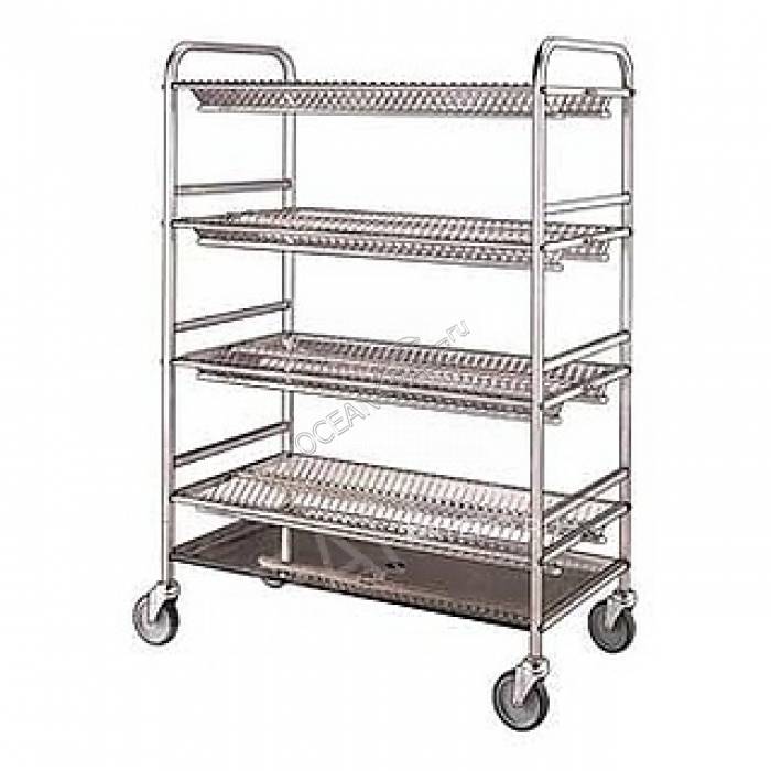 Тележка для тарелок Metalcarrelli 5026 - купить в интернет-магазине OCEAN-WAVE.ru
