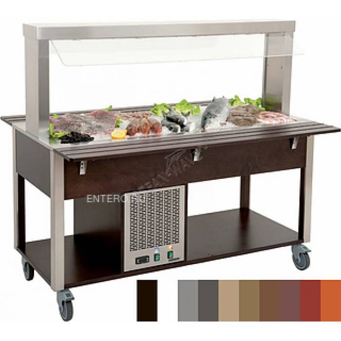 Стол шведский Metalcarrelli 6900.6-RAL - купить в интернет-магазине OCEAN-WAVE.ru