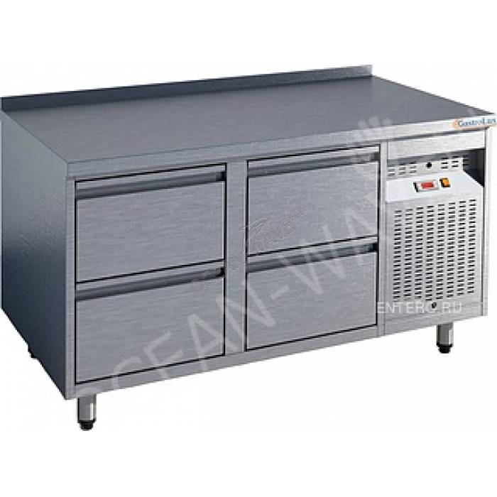 Стол холодильный Gastrolux СОБ2Г-136/4Я/S - купить в интернет-магазине OCEAN-WAVE.ru