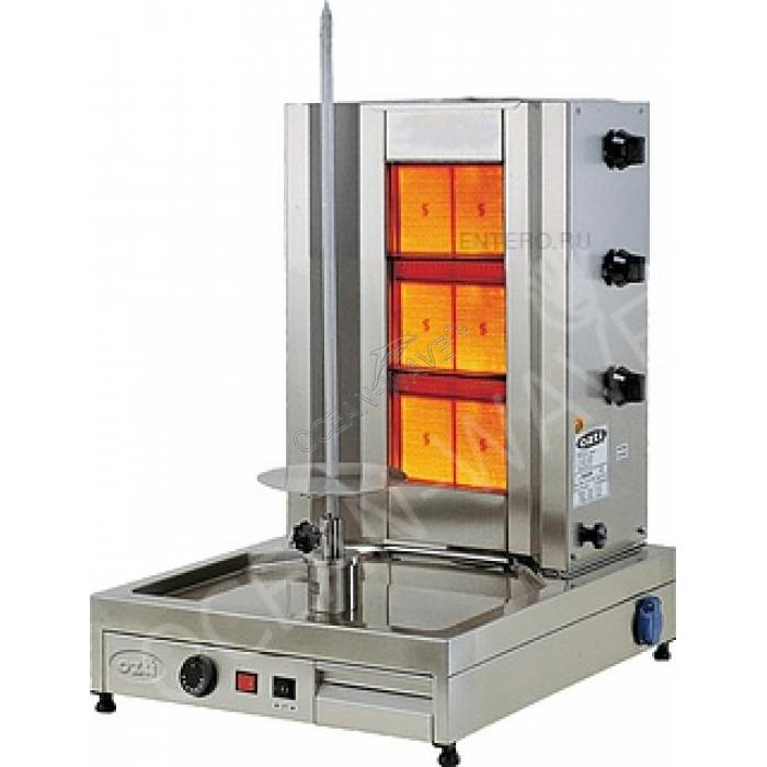 Газовый гриль для шаурмы OZTI 3GUD-W - купить в интернет-магазине OCEAN-WAVE.ru
