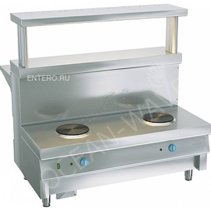 Мармит ATESY Ривьера (для первых блюд, 2-конфорочный) - купить в интернет-магазине OCEAN-WAVE.ru