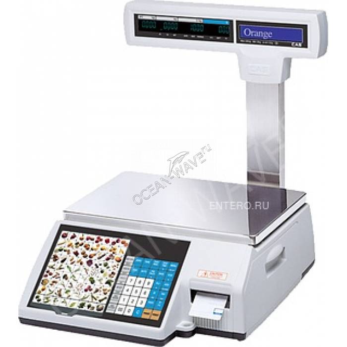 Весы торговые CAS CL5000-15P TCP-IP - купить в интернет-магазине OCEAN-WAVE.ru