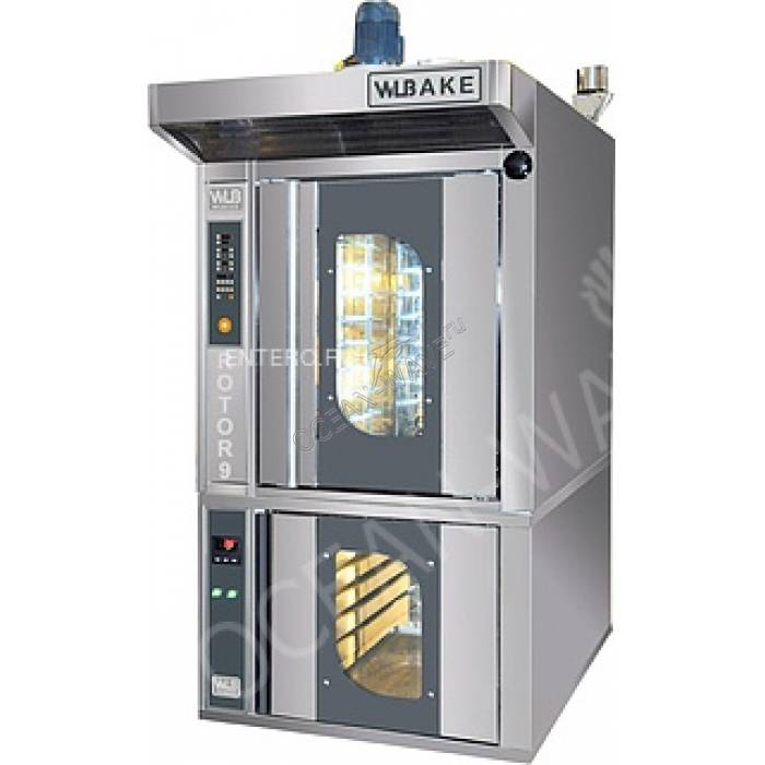 Печь ротационная WLBake ROTOR 9E + расстойка PF18 - купить в интернет-магазине OCEAN-WAVE.ru