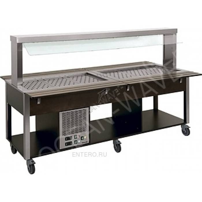 Стол шведский Metalcarrelli 6920.6F3-W - купить в интернет-магазине OCEAN-WAVE.ru