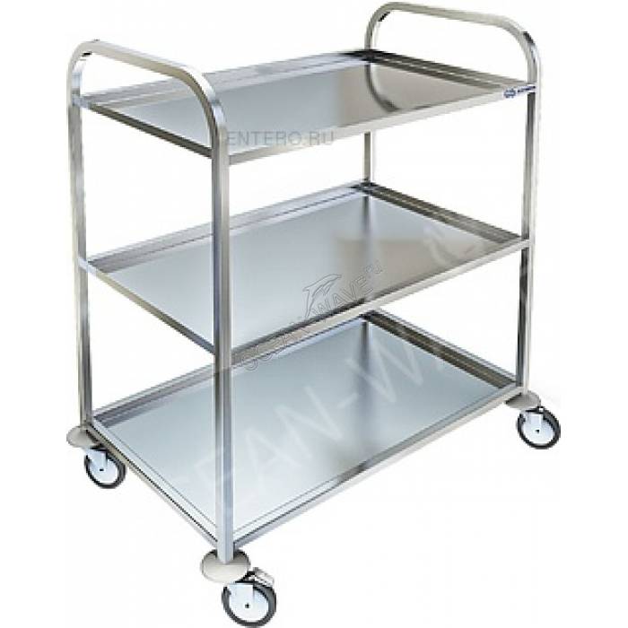 Тележка сервировочная KAYMAN К-ТС-3 - купить в интернет-магазине OCEAN-WAVE.ru