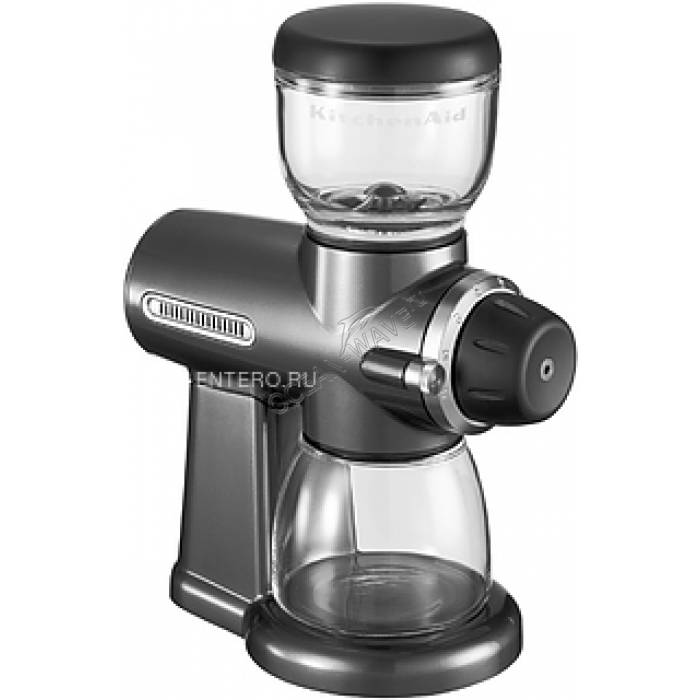 Кофемолка KitchenAid 5KCG100EPM серый металлик - купить в интернет-магазине OCEAN-WAVE.ru