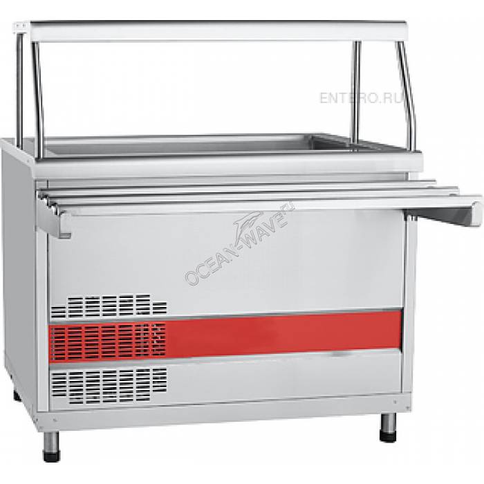 Прилавок-витрина Abat ПВВ(Н)-70КМ-02-НШ - купить в интернет-магазине OCEAN-WAVE.ru