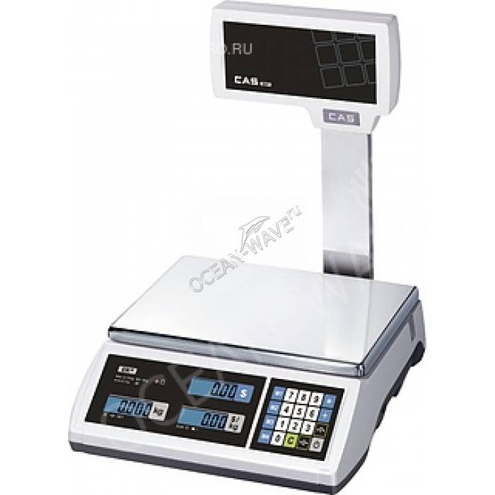 Торговые весы CAS ER JR-30CBU - купить в интернет-магазине OCEAN-WAVE.ru