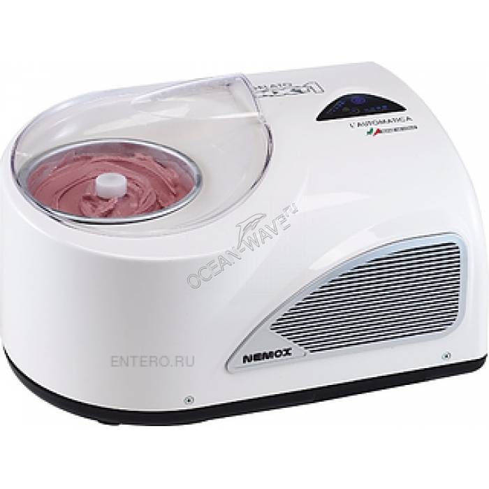 Мороженица Nemox Gelato NXT 1 L'Automatica белая - купить в интернет-магазине OCEAN-WAVE.ru