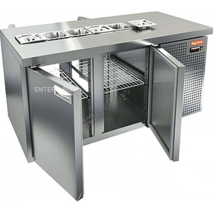 Стол для салатов HICOLD SL2T-11/GN (1/6) - купить в интернет-магазине OCEAN-WAVE.ru