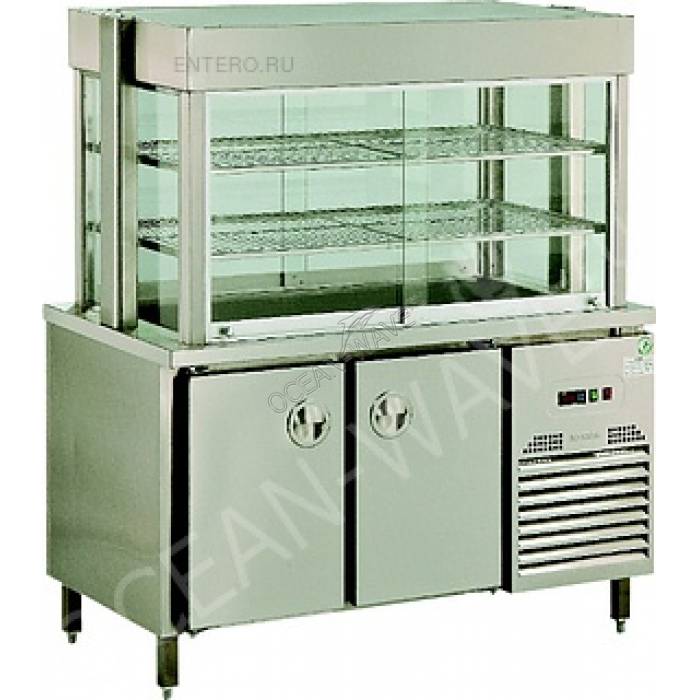 Стол холодильный с витриной INOKSAN INO-KVB140 - купить в интернет-магазине OCEAN-WAVE.ru