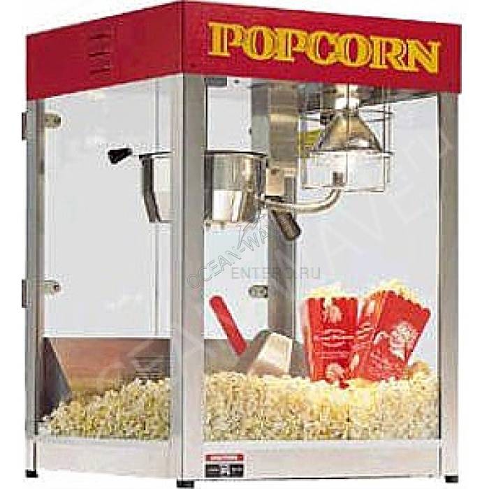 Аппарат для попкорна Cretors T-2000 8oz сахар - купить в интернет-магазине OCEAN-WAVE.ru