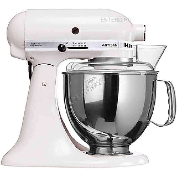 Миксер планетарный KitchenAid 5KSM175PSEWH белый - купить в интернет-магазине OCEAN-WAVE.ru