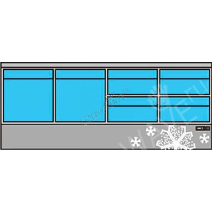 Стол холодильный Кобор NC6-2D4B - купить в интернет-магазине OCEAN-WAVE.ru