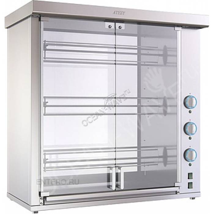 Гриль для кур ATESY Командор-2/3С - купить в интернет-магазине OCEAN-WAVE.ru