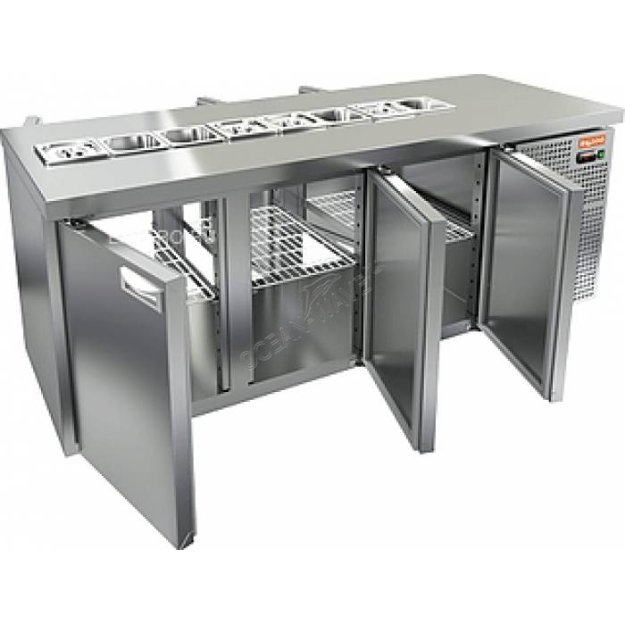 Стол для салатов HICOLD SL2T-111/GN (1/6) - купить в интернет-магазине OCEAN-WAVE.ru