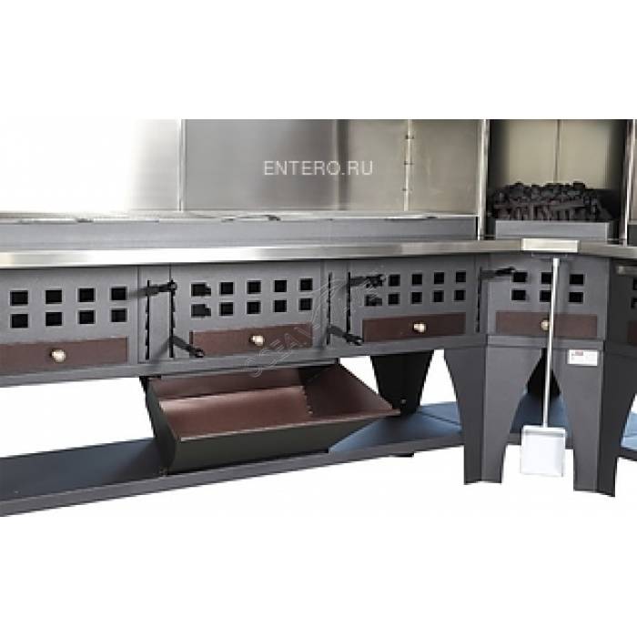 Гриль на углях комбинированный PEVA Combi BG 250 - купить в интернет-магазине OCEAN-WAVE.ru