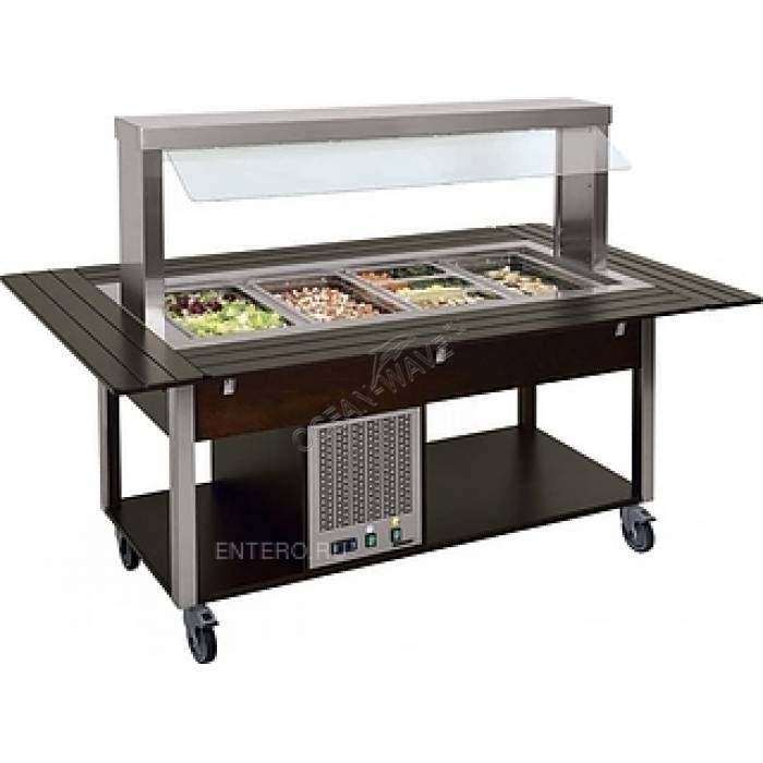 Стол шведский Metalcarrelli 6900.4-W - купить в интернет-магазине OCEAN-WAVE.ru