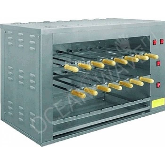 Шашлычница электрическая "Кебаб", 8 рабочих шампуров Sikom МК-22.8Э - купить в интернет-магазине OCEAN-WAVE.ru