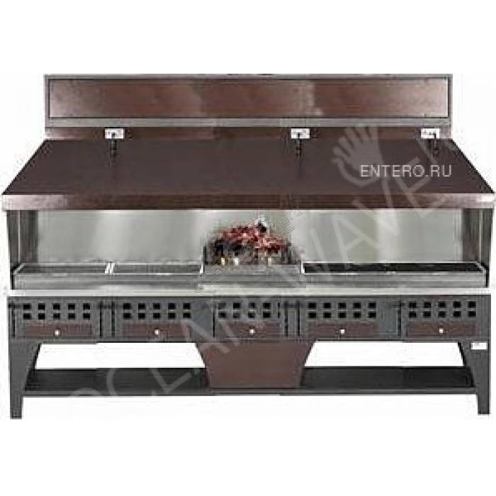 Гриль на углях комбинированный PEVA Combi BG 300 - купить в интернет-магазине OCEAN-WAVE.ru