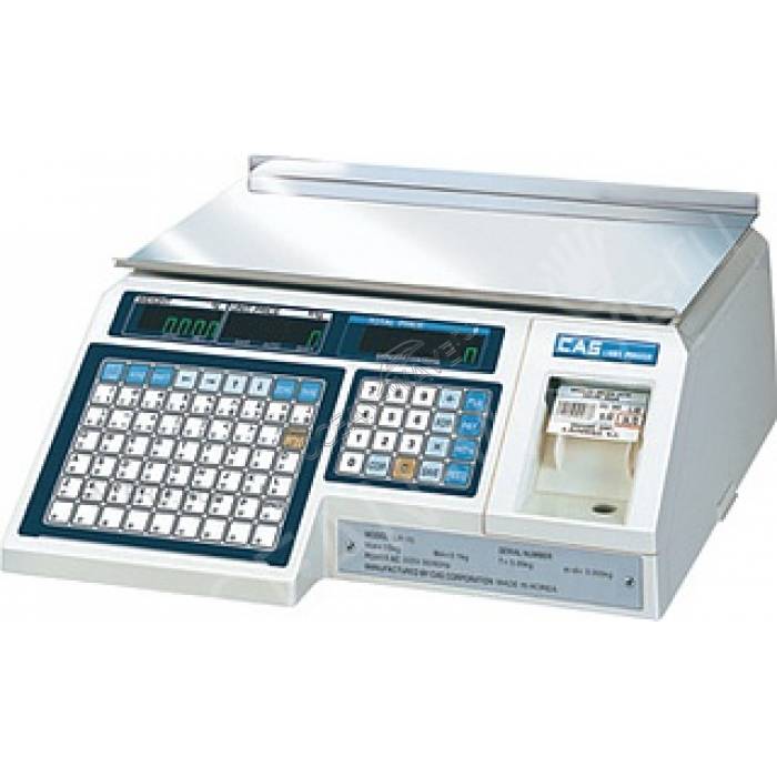 Весы торговые CAS LP-15 (v1.6) - купить в интернет-магазине OCEAN-WAVE.ru