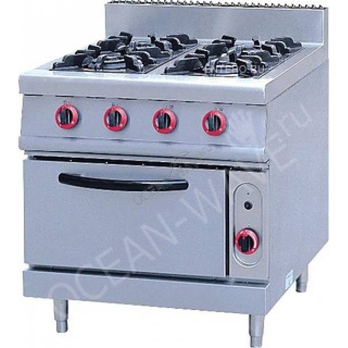 Плита газовая Kocateq ZHRQ4 - купить в интернет-магазине OCEAN-WAVE.ru