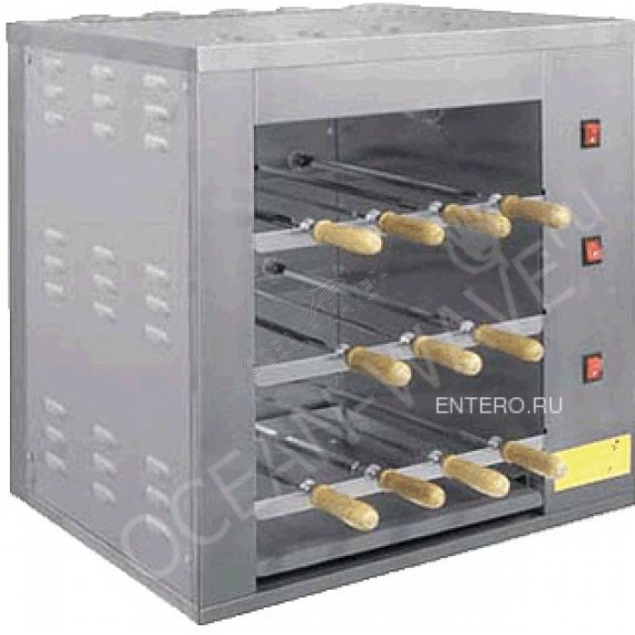 Шашлычница электрическая "Кебаб", 4 рабочих шампура Sikom МК-22.4Э - купить в интернет-магазине OCEAN-WAVE.ru