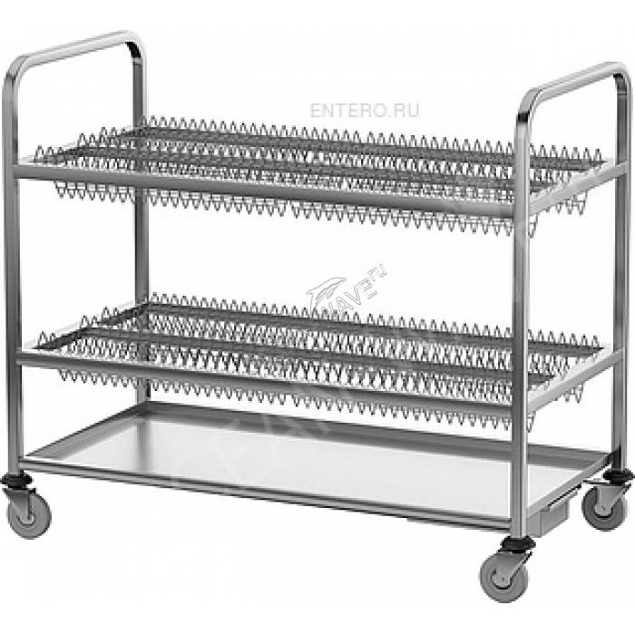 Тележка для транспортировки тарелок ATESY ТТ-2 - купить в интернет-магазине OCEAN-WAVE.ru