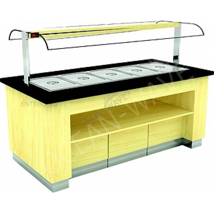 Салат-бар тепловой INOKSAN INO-OSF-HL205 - купить в интернет-магазине OCEAN-WAVE.ru