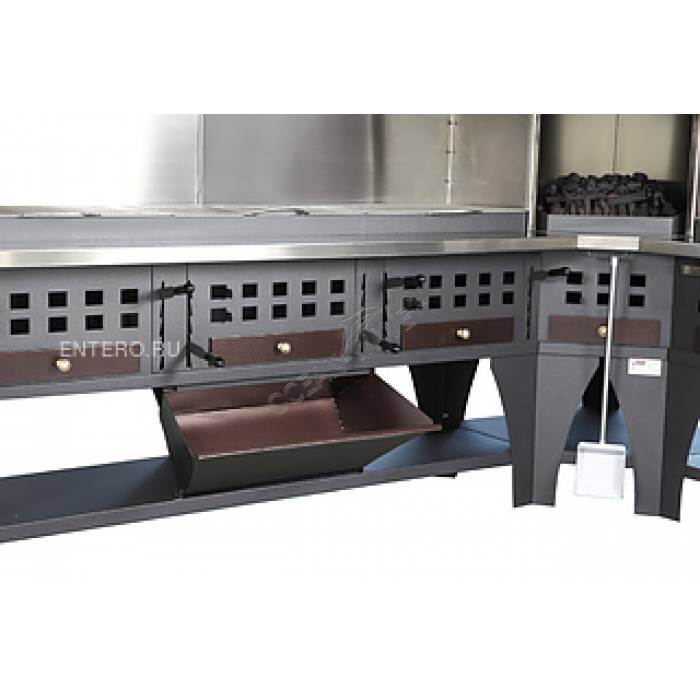 Гриль на углях для стейков PEVA BL 200 - купить в интернет-магазине OCEAN-WAVE.ru