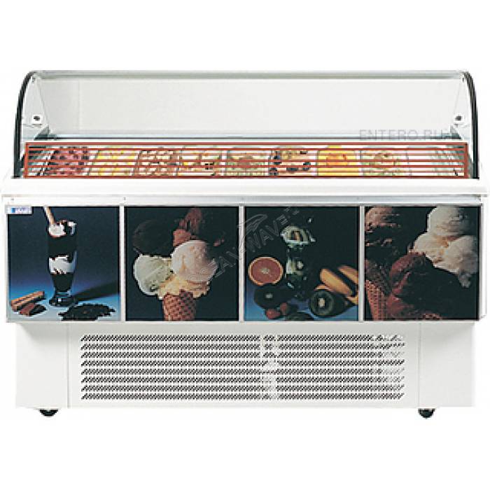 Витрина для мороженого UGUR UDR 9BI (канапе) - купить в интернет-магазине OCEAN-WAVE.ru
