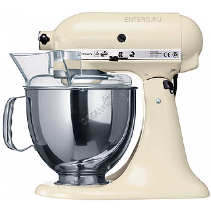 Миксер планетарный KitchenAid 5KSM125EAC кремовый - купить в интернет-магазине OCEAN-WAVE.ru