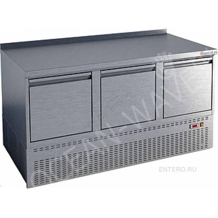 Стол холодильный Gastrolux СОН3-147/3Д/S - купить в интернет-магазине OCEAN-WAVE.ru