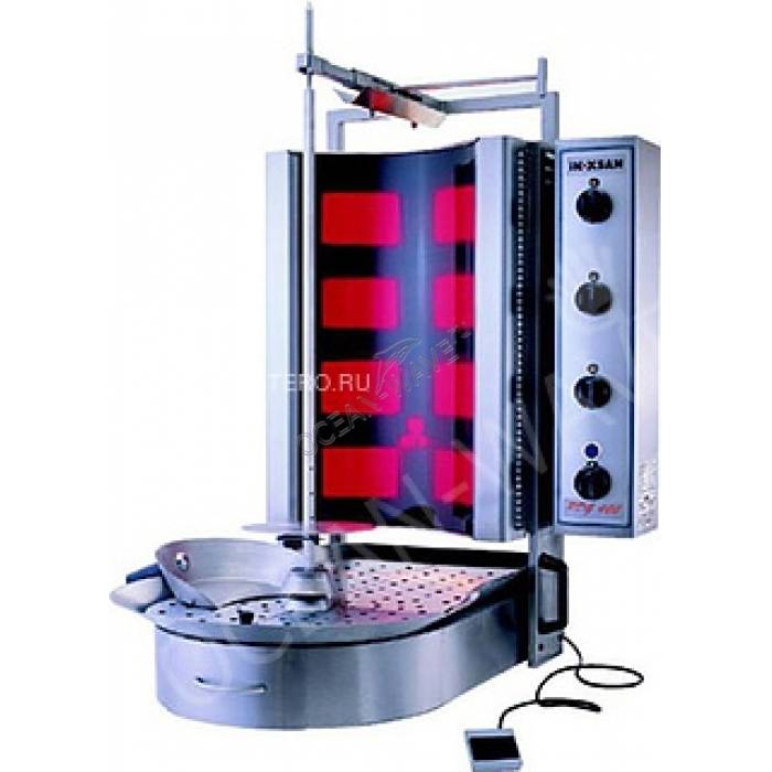 Гриль для шаурмы газовый INOKSAN INO-PDG400 - купить в интернет-магазине OCEAN-WAVE.ru