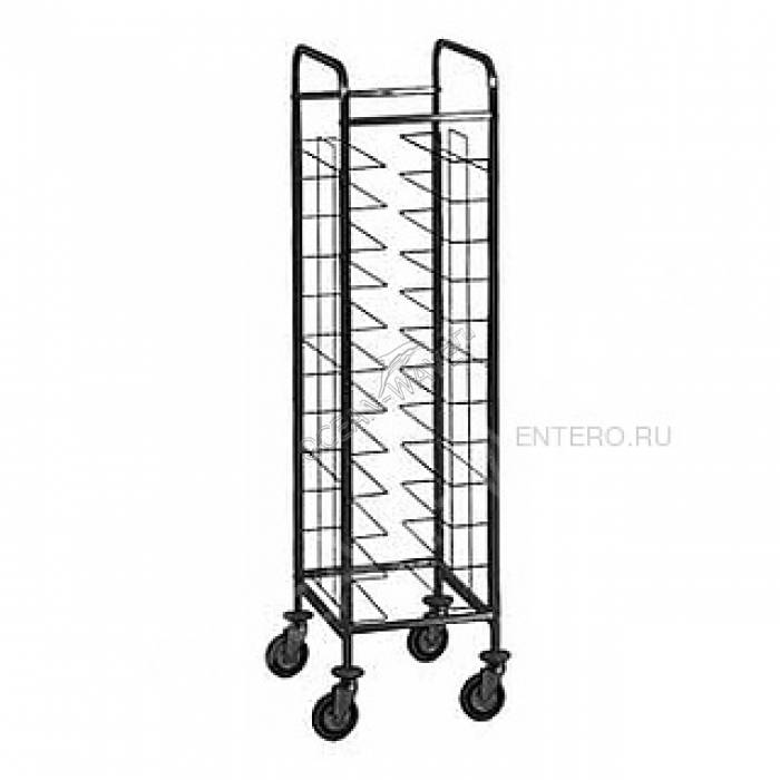 Тележка для подносов Metalcarrelli 1472GN - купить в интернет-магазине OCEAN-WAVE.ru
