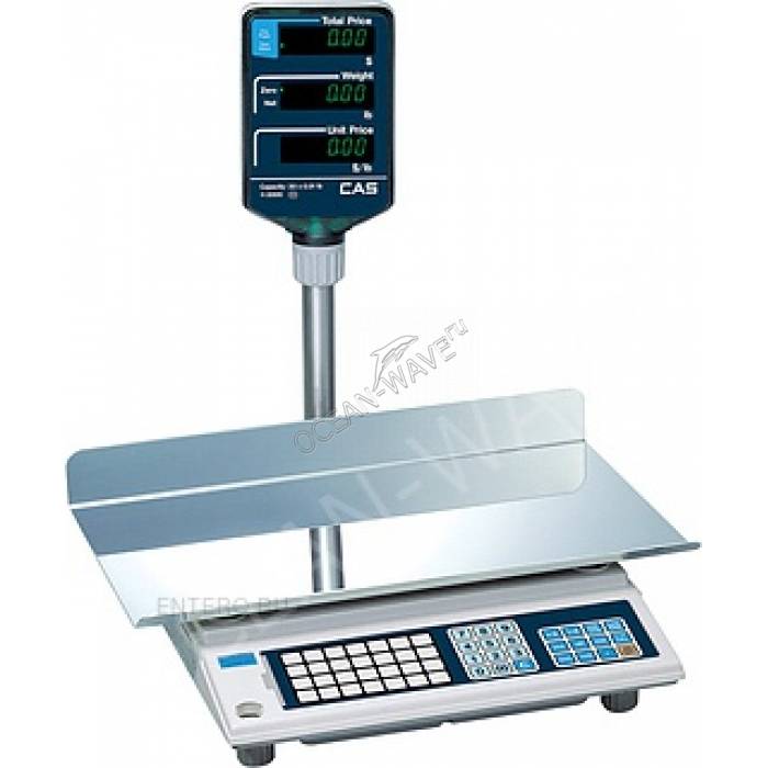 Торговые весы CAS AP-30EX BT - купить в интернет-магазине OCEAN-WAVE.ru