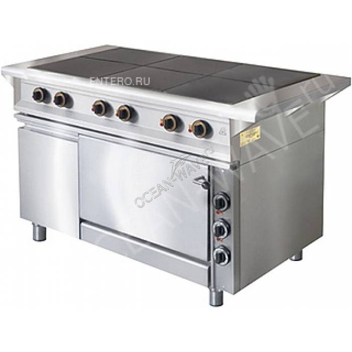 Плита электрическая ITERMA ПКЭ-6ПР-1475/850/860-64 - купить в интернет-магазине OCEAN-WAVE.ru