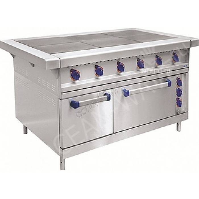 Плита электрическая Abat ЭП-6ЖШ - купить в интернет-магазине OCEAN-WAVE.ru