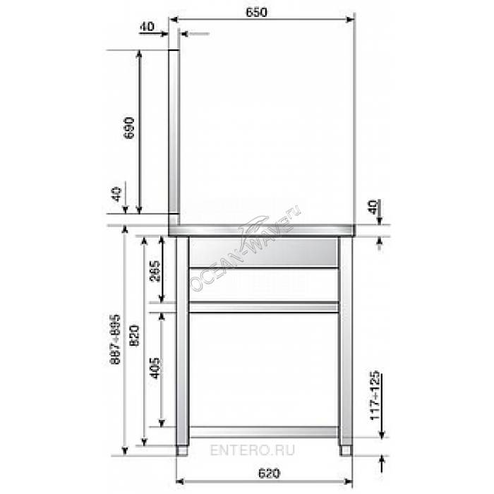 Кухонный блок ILVE QM-T60 - купить в интернет-магазине OCEAN-WAVE.ru