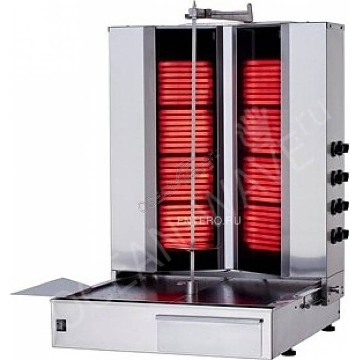 Гриль для шаурмы Gastroinox KLG 171-V - купить в интернет-магазине OCEAN-WAVE.ru