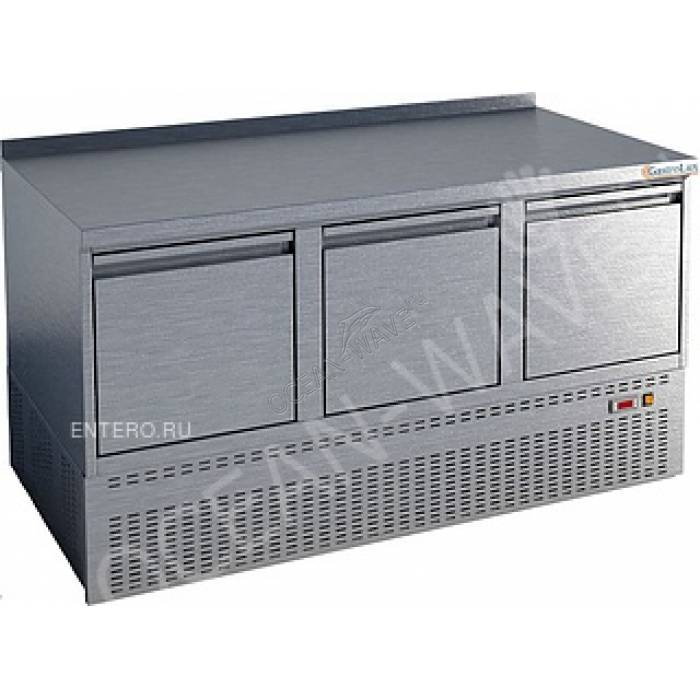 Стол холодильный Gastrolux СОН3Г-147/3Д/S - купить в интернет-магазине OCEAN-WAVE.ru