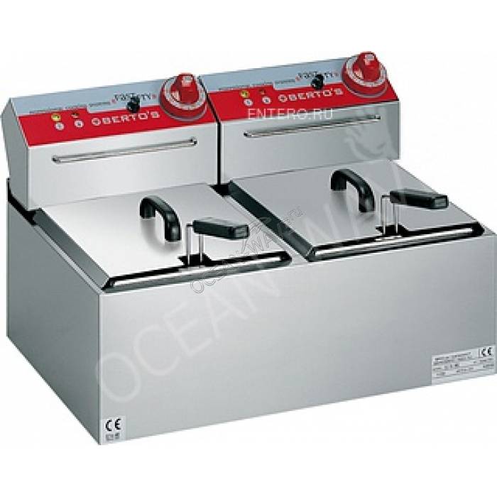 Фритюрница Berto's ELT 8+8B - купить в интернет-магазине OCEAN-WAVE.ru